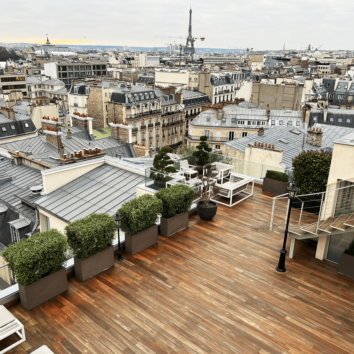 Aménagement Balcon et Terrasse Paris